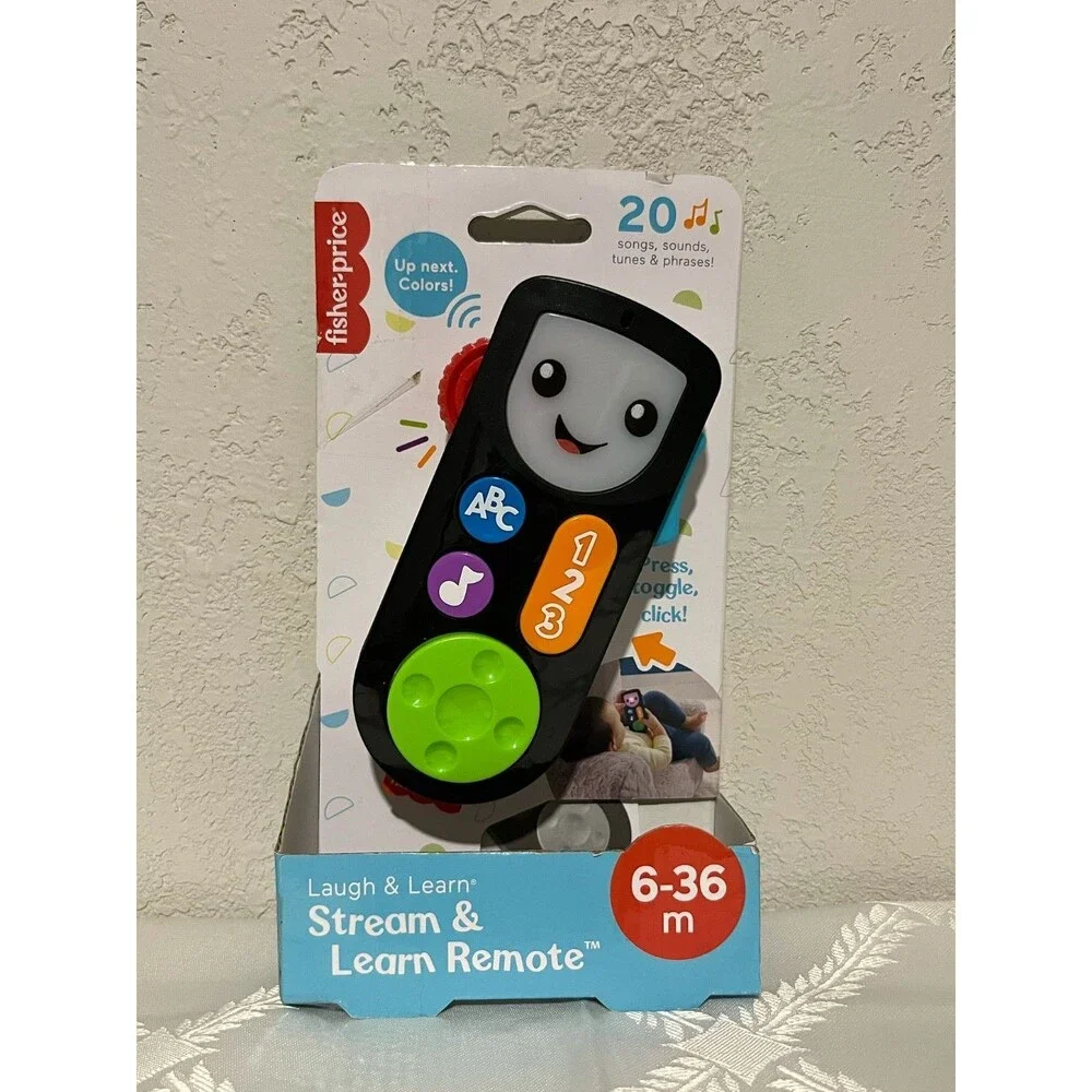 Fisher-Price Laugh & Learn Stream & Learn Remote Electronic Learning Toy